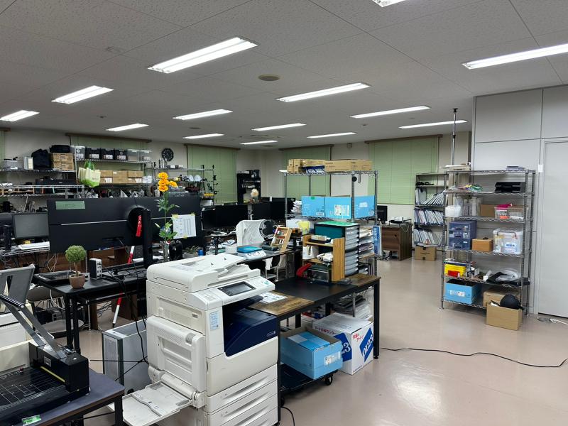 なゆた事務所の執務スペース